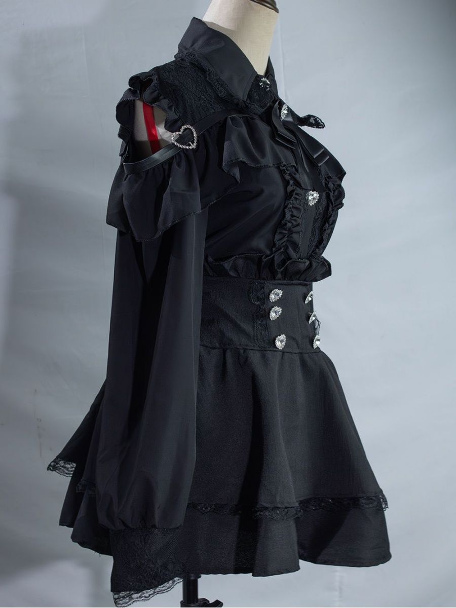 Subculture JK Uniform 2 Piece  - Blouse Off Shoulder ulasan dan harga