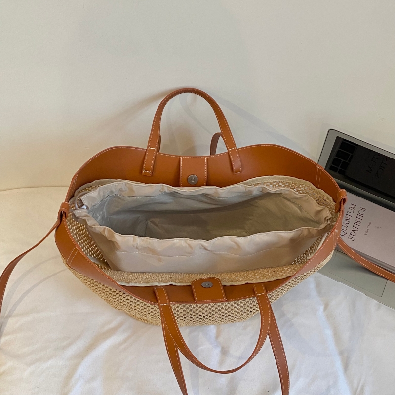 Vsper Branded Straw Knitted Bi - Crochet Bag Raffia ulasan dan harga
